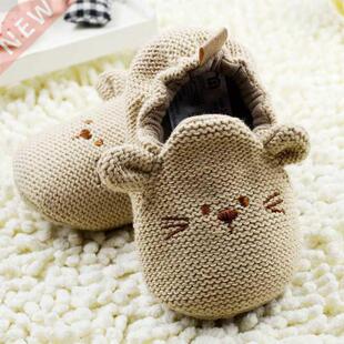 Infant Toddler Kids Shoes Baby Knit Soft Crib Shoes born Boy