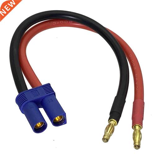 Charge Cable EC5 Female 4mm Banana Plug 10AWG Wire 20CM For