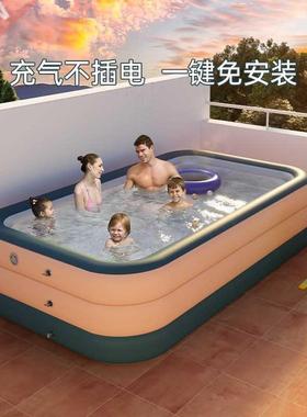 Swimming pool inflatable children outdoor large pool foldabl