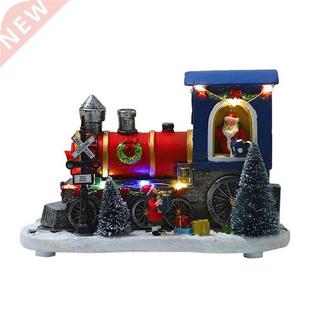 Houses Glowing Decor Christmas Village Home Decora