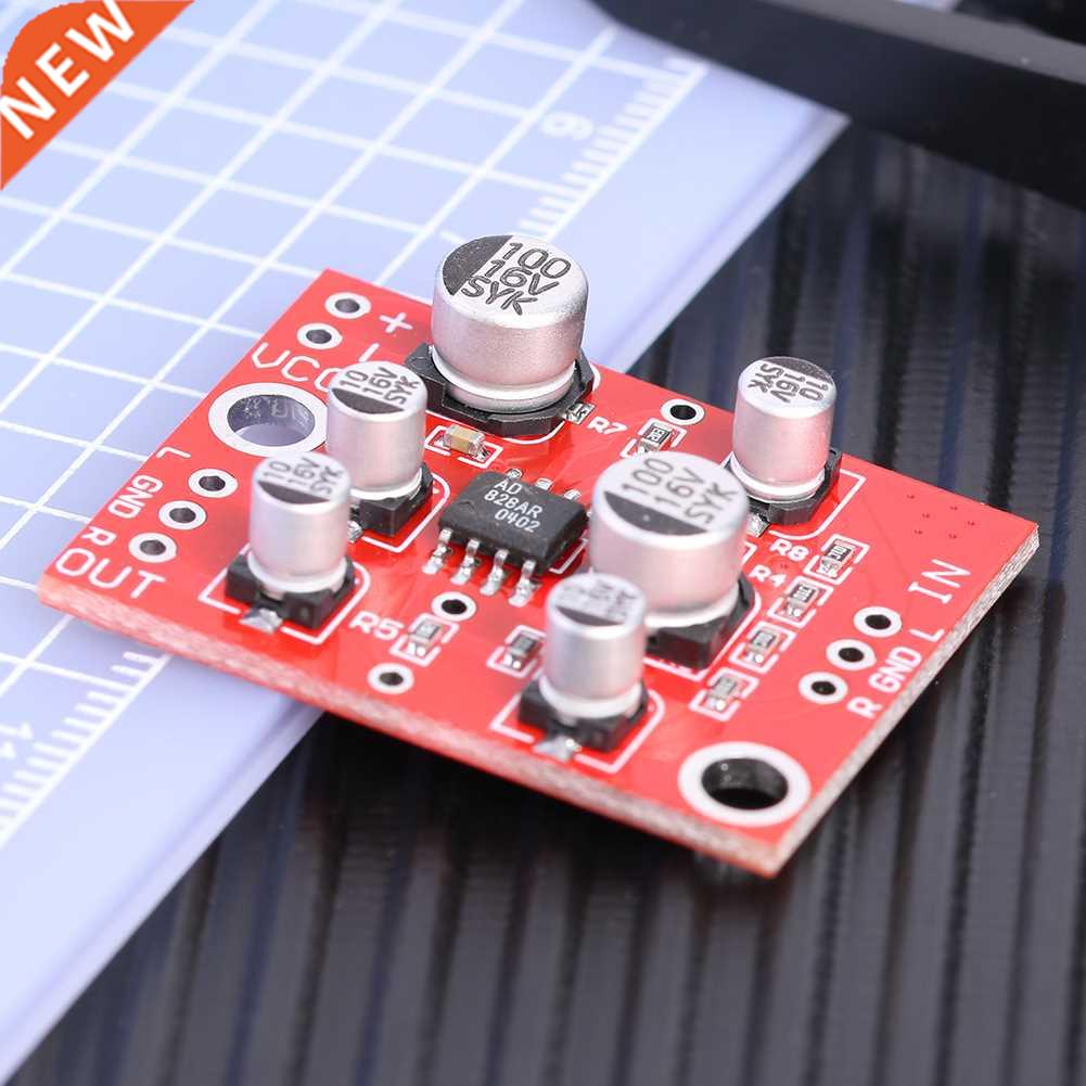 DC 5-15V AD828 Chip Stereo Prep Power plifier oard Prea