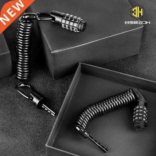 Bicycle-Lock Safety-Accessories Bike Spring-Wire Motorcycle