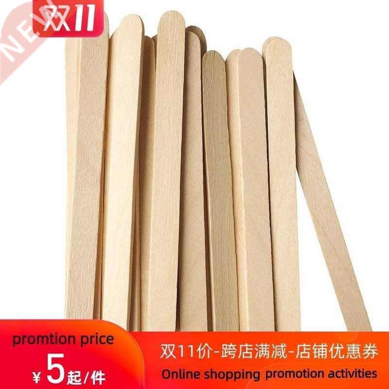 50 Pcs Craft Stick Ice Cream Sticks Wooden Popsicle Sticks