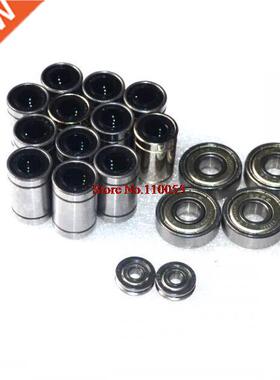 12pcs LM8UU 8mm linear ball-bearing +4pcs 608zz ball-bearing