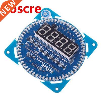 DS1302 Rotatng LED Dsplay Alarm Electronc Clock Module D