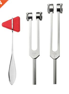 128Hz 256Hz Neurological Tuning Fork Set With Triangle Percu