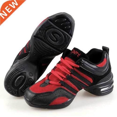 Woman Lades Modern Soft Outsole Dance Sneakers Breathable L