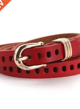 Genuine Leather Belts Women Fashion Jeans Classic Retro Simp