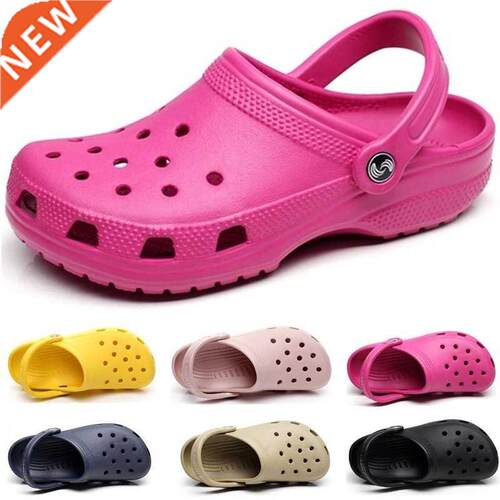 Summer Women's Casual Garden Clogs Waterproof Shoes