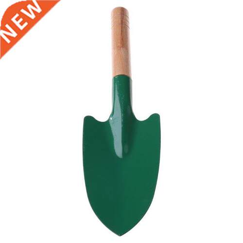Wooden Handle Reinforced Gardening Shovel Loose Soil Plantin