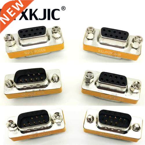 High Quality Mini Null Modem DB9 Female Male plug Adapter G
