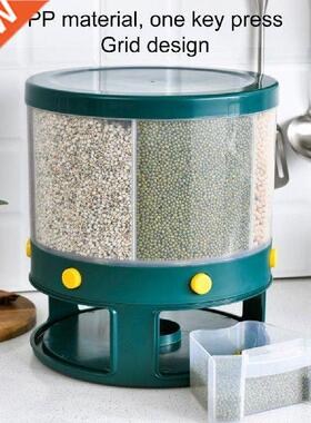 Moisture-proof Rice Bucket Practical Thoughtful Design PP