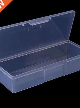 Plastic Rectangular Clear Storage Box Jewelry Container