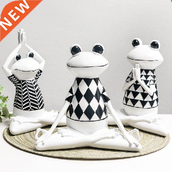 Yoga Frog Office Soft Home Decoration Decoration Wine