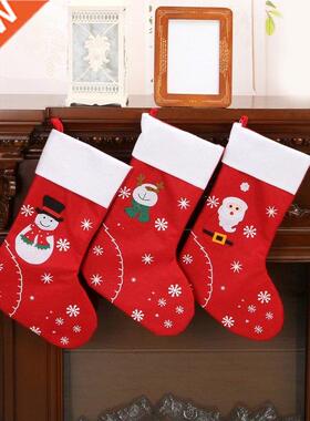 Christms Stocking Snt Clus Hnging Sock Pendnt New Yer