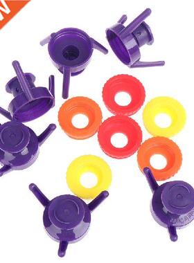 6Pcs Toss It Bottle Cap Stand Kit Plastic Bottle Holder