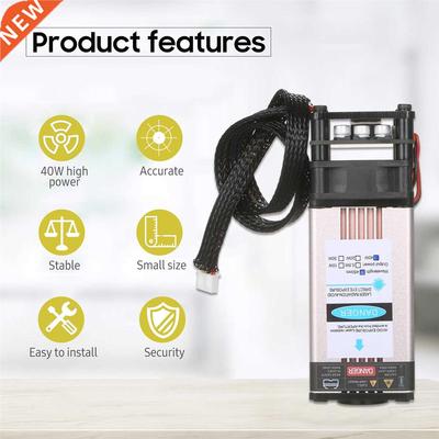 5.5-40W Laser Module Laser Head 450nm Engraving Module