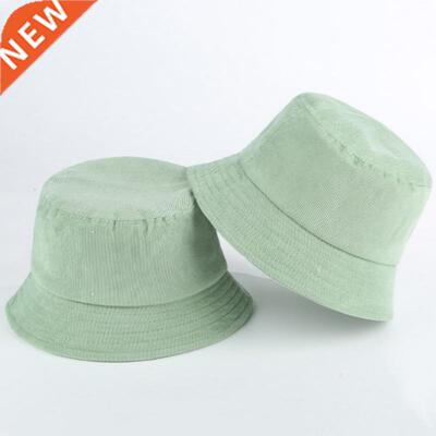 Blnk Corduroy Bucket Ht For Women Spring utumn Plin Men