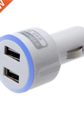 2.1A 2 Port Car Charger Adapter & Micro USB Cable For iP