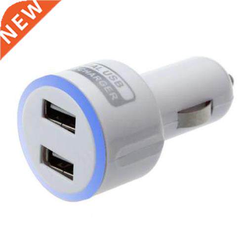 2.1A 2 Port Car Charger Adapter & Micro USB Cable For iP