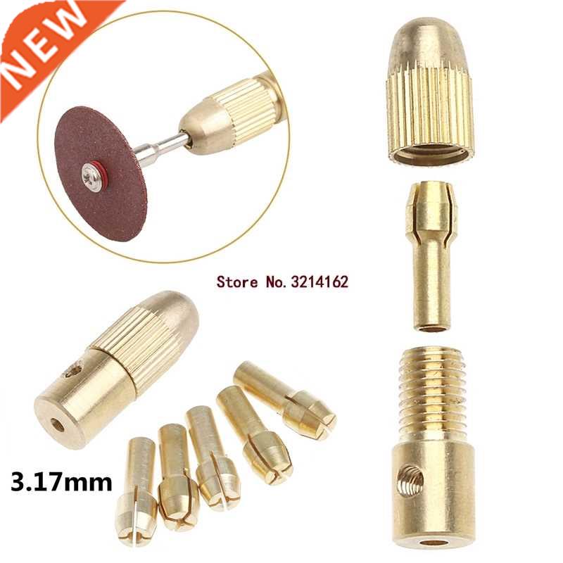 .17mm+5Pcs 0.5-.0mm Micro Twist Hand Drill Kit Chuck Elect