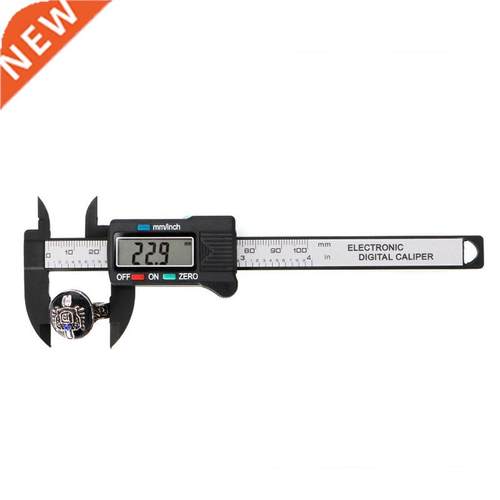 100mm LCD Digital Electronic Carbon Fiber Vernier Caliper Ga