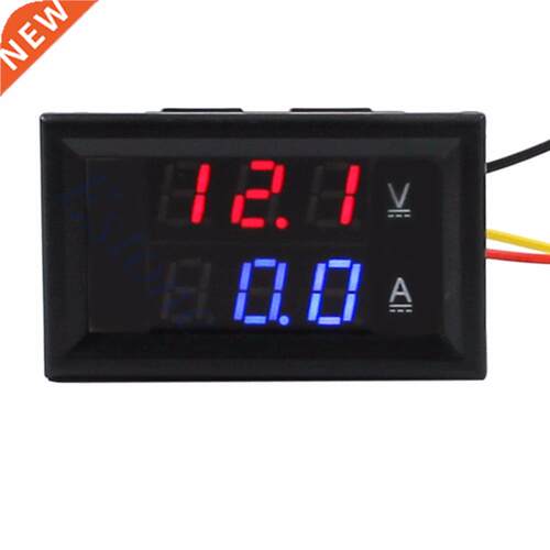 DC 4.5-30V 0-50A LED Volt Meter Ammeter Voltage AMP Power 20