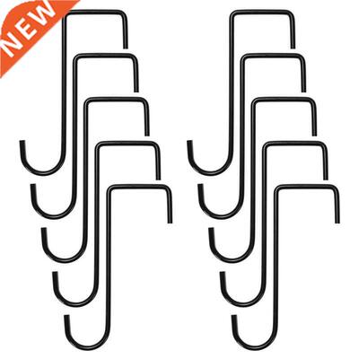 10Pcs Plant Hooks Fence Hooks Wall Hanging Basket Brackets H