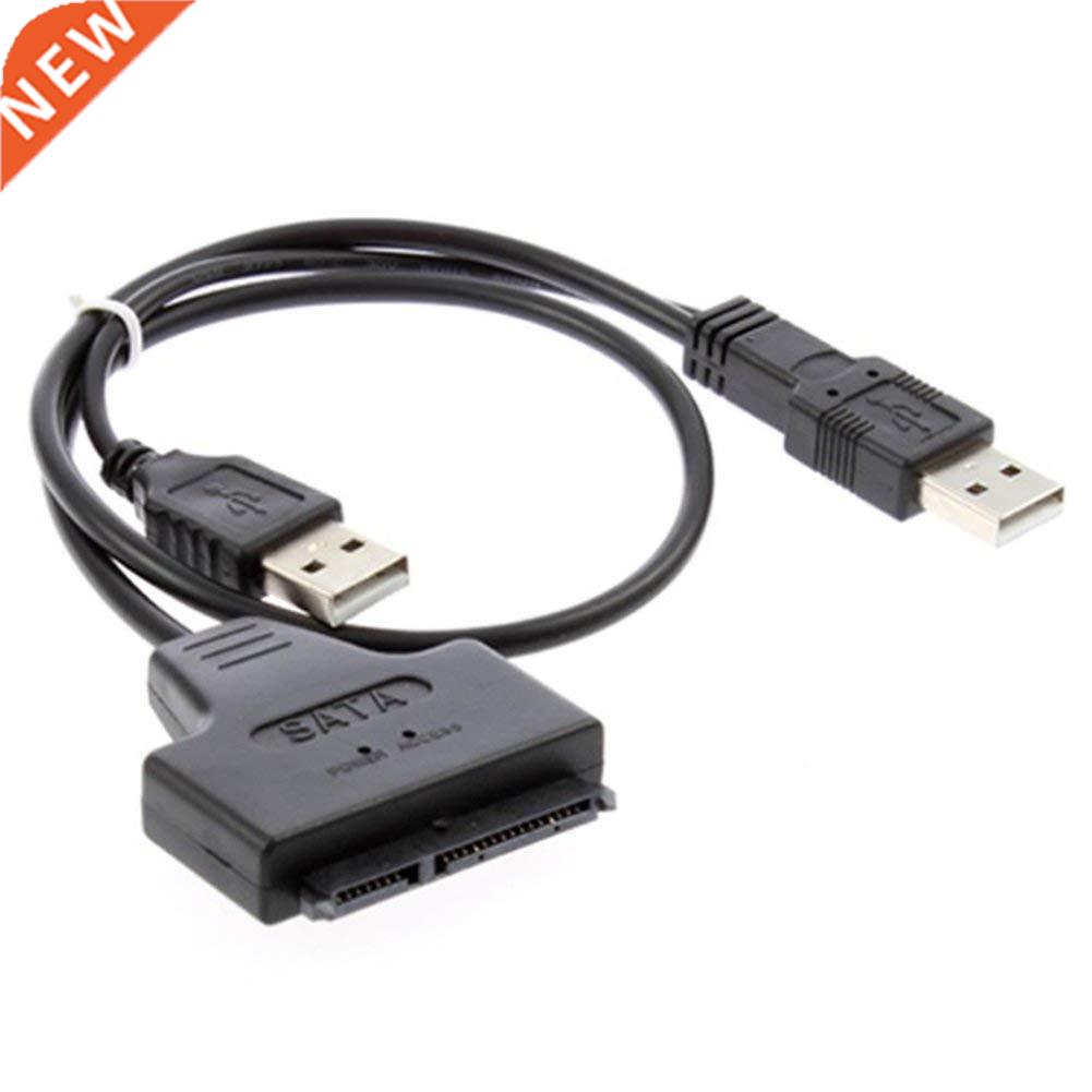 USB 2.0 To SATA 7+15 Pin 22Pin Adapter Cable For 2.5&quo