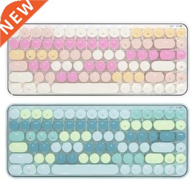 Ajazz K840T 84 Keys Mechanical Keyoard 3 Modes Type-C US W