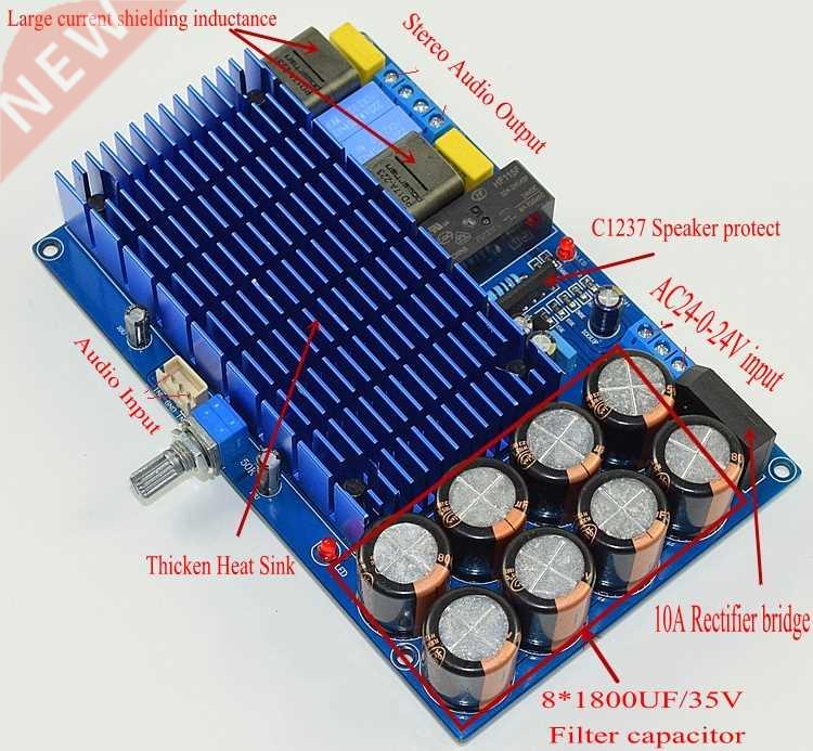 HIFI TDA8954TH Dual Channel High Power 2x 210W TDA8954 Ster