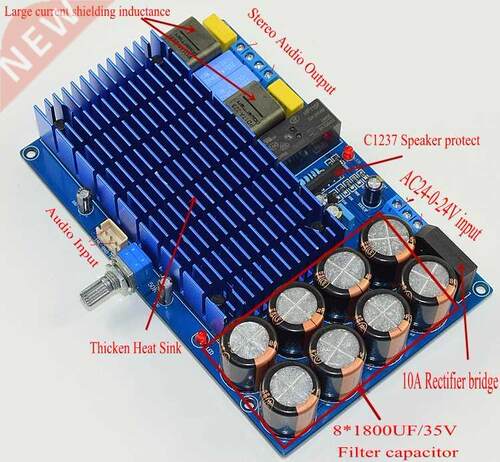 HIFI TDA8954TH Dual Channel High Power 2x 210W TDA8954 Ster
