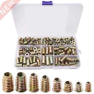 288 Pieces M8 x 16/20/25/30/40/45 Screw Set, Threaded Screw