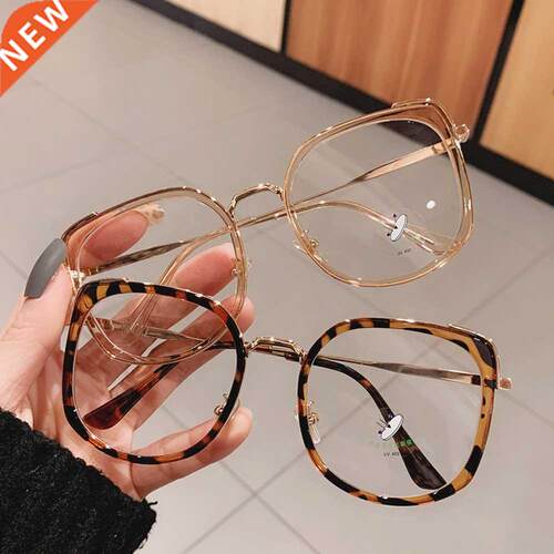 2022 New Fashion Oversized Square Women Glasses Frame Vintag