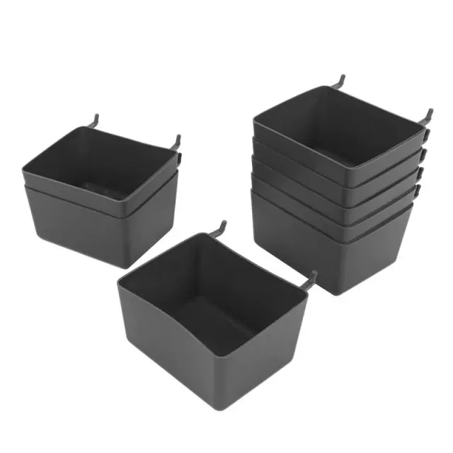 8 Pieces PEGBOARD BIT PEGBOARD Parts Storage Pegboard A