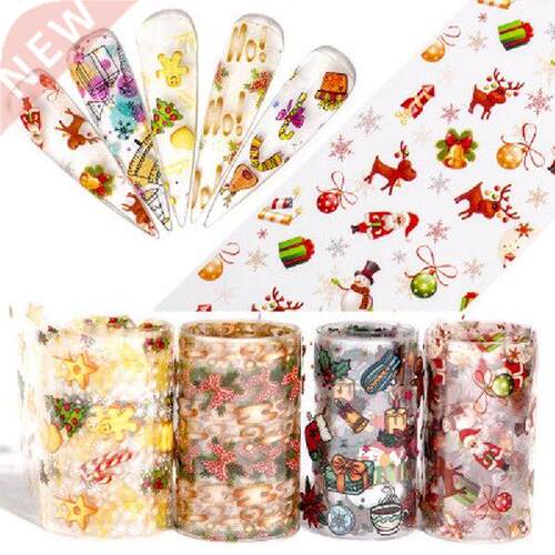 10pcs/box Christmas Elk Halloween pumpkin for Nails Mix