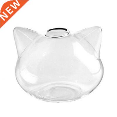 Vas Kaca Bentuk Kucing Vas Bunga Tanaman Hidroponik