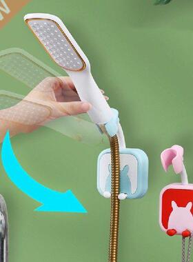 Punch-Free Shower Brackets Adjustable Shower Head Holder