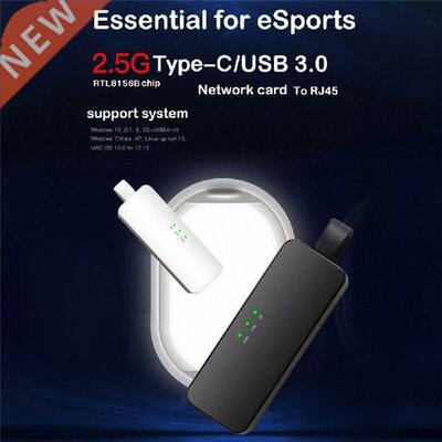 2.5G/type-c ports external Network card USB c to ethernet