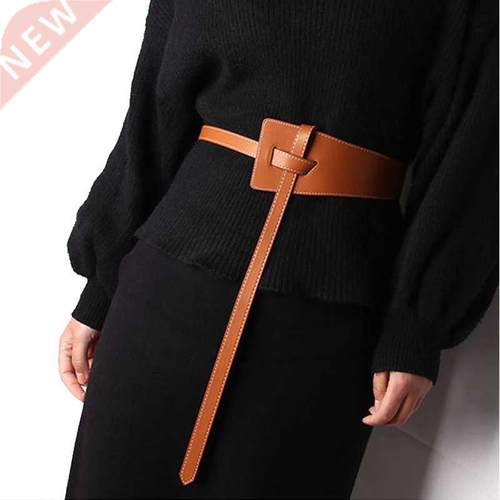 Wide Corset Designer Belt for Women 2022 New Tie Obi Waistba