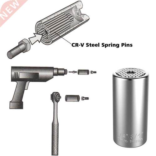 Universal Hardware Torque Wrench Head Set Socket Sleeve In W