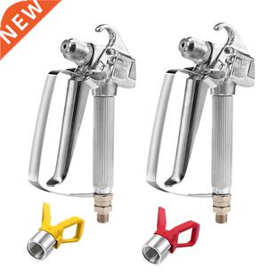 600 PSI Airless Paint Spray Gun Pressure Sprayers Spraying