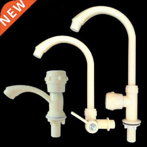 PP Green Plastic Lead-free Basin Single Cold Faucet, Sink