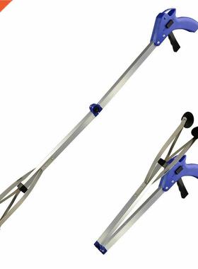 1PC Folding Garbage Picker Alloy Trash Grabber Waste Leaves