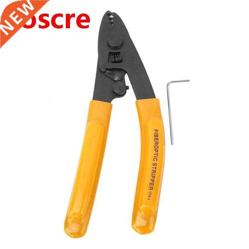 Fiber Optic Stripping Pliers 3 Port Hole Ergonomic Hand Stri