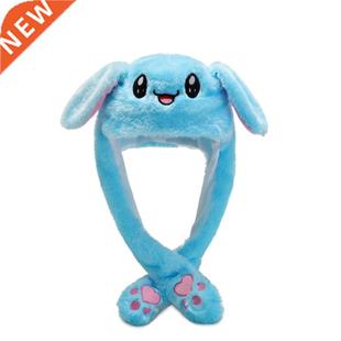 Fashion Cute Cartoon Rabbit Hat Plush Beanie Bonnet Movable