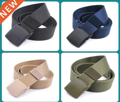 Hot sale Men /women belt High Quality Automatic Buckle Nylon