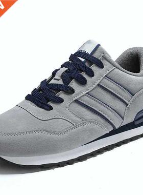 Zapatos informales ligeros de ante para hombre, zapatillas c