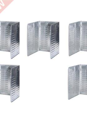 5-Piece Kitchen Stove Oil Splash Plate Cooktop Splash Oil Ba