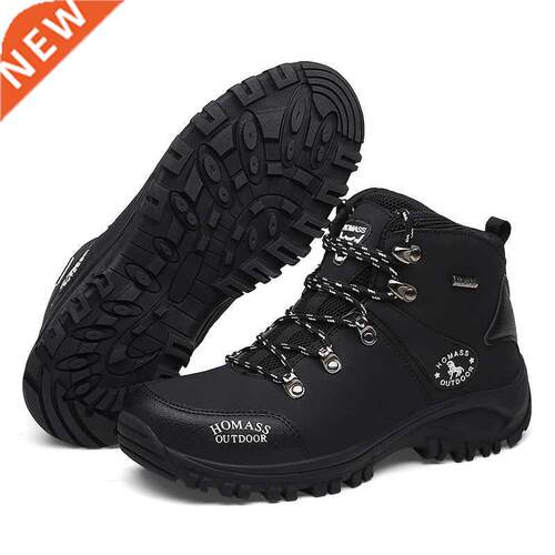 Zapatillas de senderismo impermeables para hombre, calzado a